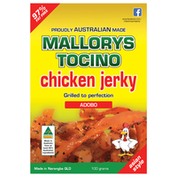 Mallorys Tocino Adobo Chicken Jerky 100g