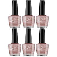 Beauty & Me Twinkle Two Tone Metallic Pink Bronze Nail Polish Duo 6 Pack