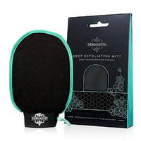Dermasuri Body Scrub Mitt Deep Exfoliation For Soft Smooth Skin