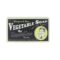 Dapper Dan Lemongrass And Limes Vegetable Soap 200g Natural Cleansing