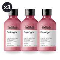 L'Oreal Professionnel Serie Expert Pro Longer Shampoo 300ml Pack of 3
