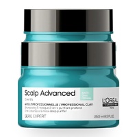 L'Oreal Professionnel Serie Expert Advanced Scalp Anti Oiliness Mask 250ml Pack of 2