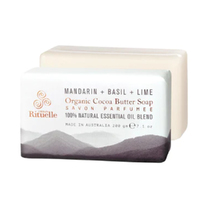 Urban Rituelle Mandarin, Basil & Lime Scented Cocoa Butter Soap 200gm