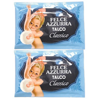 Felce Azzurra Classico Talcum Powder Refill 2 x 100g Envelopes