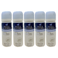 Felce Azzurra Classico Original Deodorant Spray 50ml Travel Pack of 5