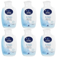 Felce Azzurra Delicato Intimate Body Wash 6 x 250ml Gynecologically Tested