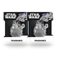 Star Wars Millennium Falcon Fragrance Eau De Toilette EDT 70ml Pack of 2