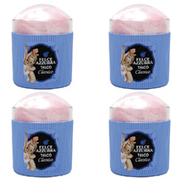 Felce Azzurra Classico Dusting Powder Puff 4 Pack 250g Each