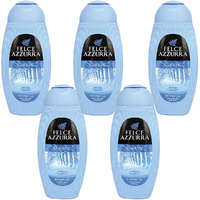 Felce Azzurra Classico Shower Gel 5 x 400ml Pack Italian Classic Scent