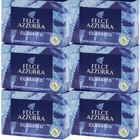 Felce Azzurra Classico Bar Soap 100g Pack of 6 Natural Glycerin