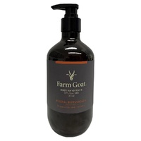 Farm Goat Body Hand Wash Floral Botanicals 500ml Goat Milk Cleanser