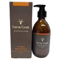 Farm Goat Body Hand Wash Floral Botanicals Goat Milk 300ml Natural Cleanser