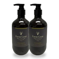 Farm Goat Body Hand Wash Milk Blend 500ml Goat Milk Sensitive Skin Pack of 2