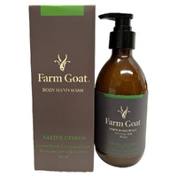 Farm Goat Body Hand Wash Native Citrus Goat Milk 300ml Natural Cleanser