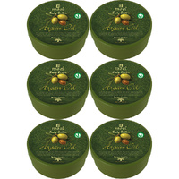 Fennel Argan Oil Body Butter 200g Vegan Moisturising Hydrating Cream Bundle Of 6