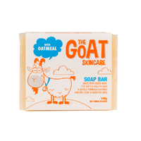 Goat Skincare Soap Bar With Oatmeal 100g Soft Hydrating Skin