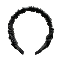 Culturesse Tallulah Scrunched Headband (Black)