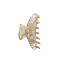 Culturesse Aylin Nude Shimmer Hair Claw - Medium