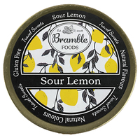 Bramble Foods Sour Lemon Drops 200g Tin Sweets Candy Lollies