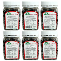 Candy Cottage Humbugs 6 x 250g Peppermint Lollies Set Made in Australia