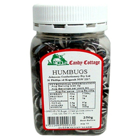 Candy Cottage Humbugs 250gm Old Fashioned Lollies Sweets