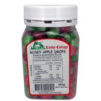 Candy Cottage Rosey Apple 250gm Old Fashioned Lollies Sweets