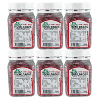 Candy Cottage Musk Drops 6 x 250g Old Style Lollies Set Australian