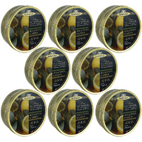 Simpkins Eucalyptus Lemon Drops 8 x 175g Tins Natural British Travel Sweets