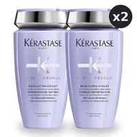 Kerastase Blond Absolu Bain Ultraviolet 250ml Pack of 2