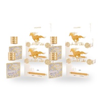 Lattafa Qaed Al Fursan Unlimited Unisex Eau De Parfum EDP 90ml Pack of 4