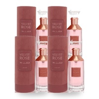 Lattafa Velvet Rose Unisex Eau De Parfum EDP 100ml Pack of 4