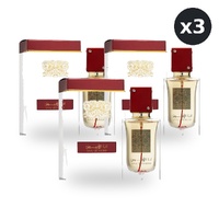 Lattafa Ana Abiyedh Rouge Unisex Eau De Parfum EDP 60ml Pack of 3