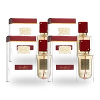 Lattafa Ana Abiyedh Rouge Unisex Eau De Parfum EDP 60ml Pack of 4