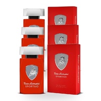 Lamborghini Sportivo Eau De Toilette EDT 125ml Spray Pack of 3