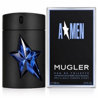 Mugler A*Men Rubber Flask for Men Eau De Toilette EDT 100ml Refillable