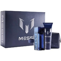 Messi 3 Piece Gift Set Eau De Parfum EDP 100ml Body Wash 250ml Premium Travel Bag