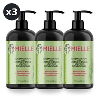 Mielle Rosemary Mint Strengthening Conditioner 355ml Pack of 3