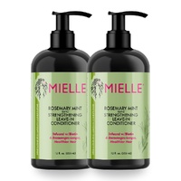 Mielle Rosemary Mint Leave - in Conditioner 355ml Pack of 2