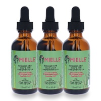 Mielle Rosemary Mint Scalp & Hair Strengthening Oil 59ml Pack of 3