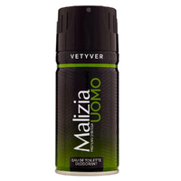 Malizia Uomo Vetyver Deodorant Spray 150ml