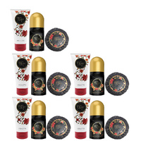 MAJA Classic Skincare Set 100g Soap 80ml Hand Cream 50ml Roll On Deo Pack of 5