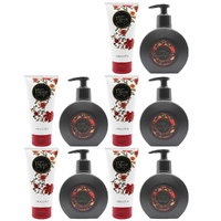 Maja Perfumed Hand Soap 250ml and Moisture Hand Cream 80ml Duo Pack of 5