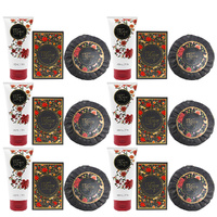 Maja Hand Cream 80ml with 50g Hand Soap and 100g Round Soap Set Pack of 6