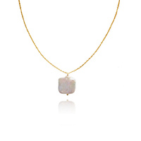 Culturesse Makara Baroque Pearl Necklace