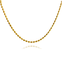 Culturesse Modern Muse Gold Bead Necklace / Choker - Gold Vermeil