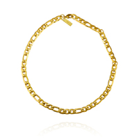 Culturesse Modern Muse Gold Chain Necklace