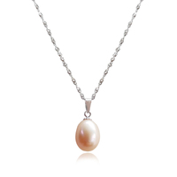 Culturesse Kiya Pink Freshwater Pearl Pendant Necklace