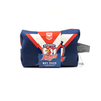 NRL Roosters Toiletries Bag Gift Set 150ml Body Wash