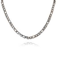 Culturesse Billie Silver Link Chain Necklace (40cm)