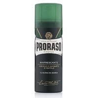 Proraso Mini Foam Refresh Eucalyptus (Green) 50ml Refreshing Quality